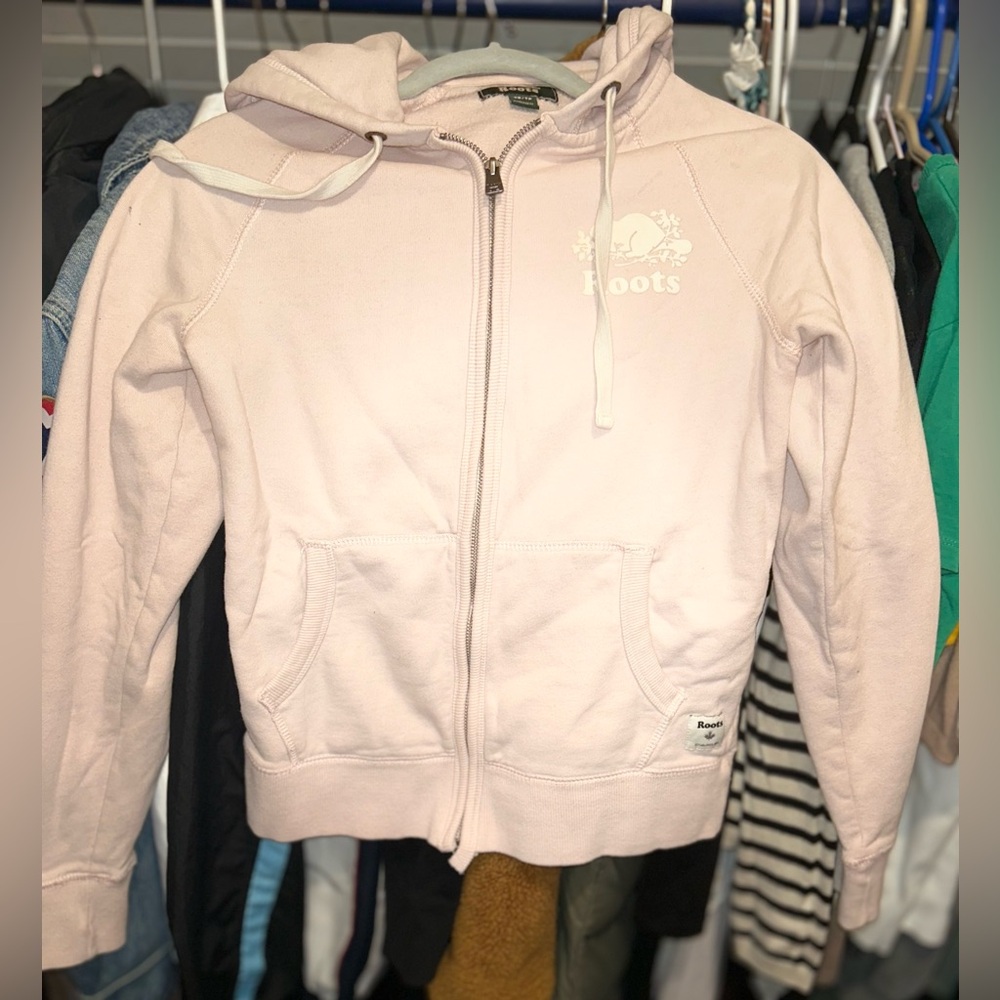 ROOTS pink Tracksuit